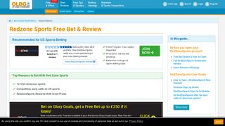 Redzone Sports Bet Free Bet & Review - OLBG.com