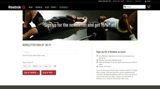 Reebok Online Shop - Classics & Sportswear | Reebok NZ