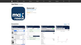 Reece maX on the App Store - iTunes - Apple