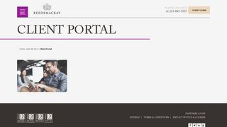 Client Portal | Corporate travel management company | Reed & Mackay