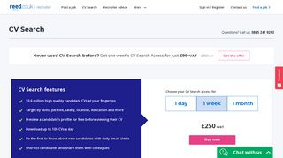 CV Search | Find Employee & Worker CVs | reed.co.uk