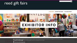 Exhibit with Reed Gift Fairs