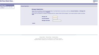 Reed OnTime Timesheet System