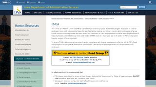 HRE|DAS FMLA | Iowa Department of Administrative Services