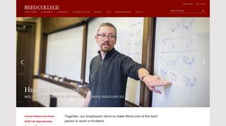 Reed College | Human Resources | Human Resources Home