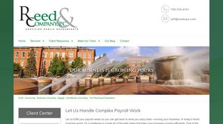 Payroll | Reed and Company | Lafayette, IN