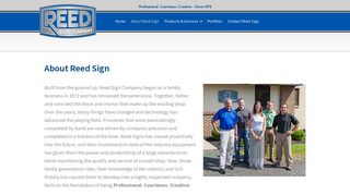 About Reed Sign | Reed Sign Company