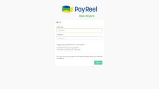 PayReel Corporate Online Login