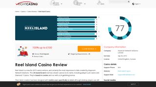 Reel Island Casino Review & Ratings | RightCasino.com