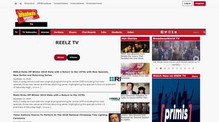 REELZ TV TV Listings and Information Page 1 - Broadway World