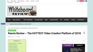 Reevio Review - The HOTTEST Video Creation Platform of 2018 ...