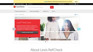 Lexis® RefCheck | LexisNexis South Africa