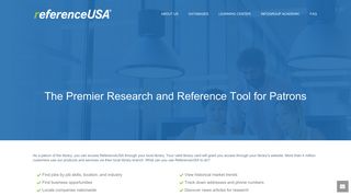 Homepage C - ReferenceUSA™