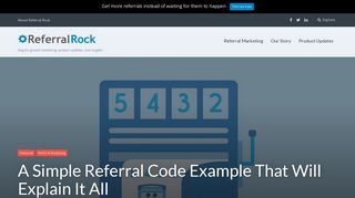 A Simple Referral Code Example That Will Explain It All - Referral Rock