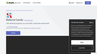 Referral Candy – Ecommerce Plugins for Online Stores – Shopify App ...