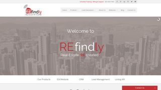 Real Estate Websites, IDX, CRM, Lead Gen by REfindly