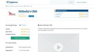 REfindly's CRM Reviews and Pricing - 2019 - Capterra