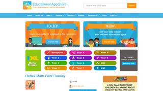Reflex Math Fact Fluency Review | Educational App Store
