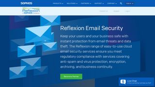 Reflexion: A Sophos Company | Anti-Spam and Email Security Services