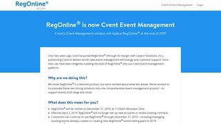 RegOnline | Easy & Affordable Event Registration Software