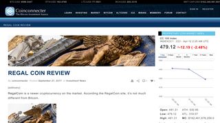 REGAL COIN | The Bitcoin Investment Source - coinconnecter