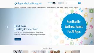 Regal Medical Group: Home