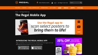 The Regal Mobile App