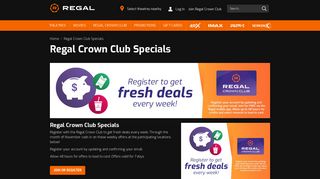 Regal Crown Club Specials