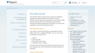 Provider portals - Regence.com