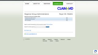 CLAIM.MD - Regence Group Administrators