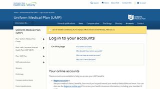 Log in to your accounts | Washington State Health Care Authority