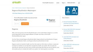 Regence BlueShield - Washington Health Insurance Plans from ...