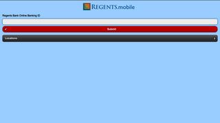 Regents Bank Online Banking: Login