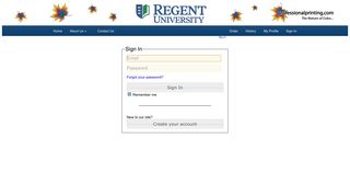 Regent University - Sign In