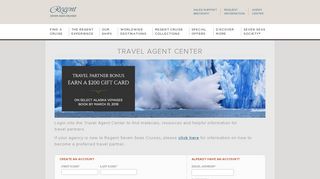 Travel Agent Center - Regent Seven Seas Cruises