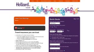 Hollard Travel Insurance - Travel Protection Insurance Quotes ...