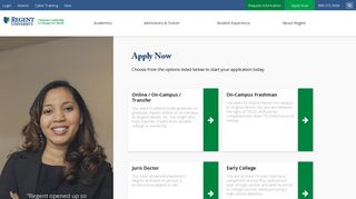 Apply Now | Regent University