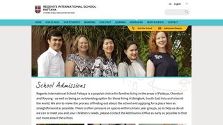Admissions | Regents International School Pattaya | Nord Anglia ...