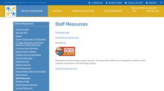 Staff Resources - Regional School District #16