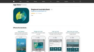 Regional Australia Bank on the App Store - iTunes - Apple