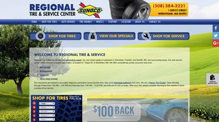 Regional Tire & Service :: Wrentham MA Tires & Auto Repair Shop
