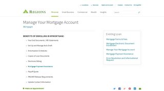 Manage Your Mortgage Account | Regions Mortgage | Regions ...