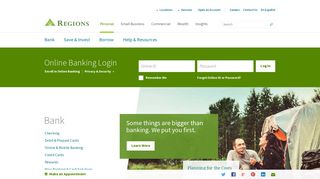 Banking Services: Checking, Savings, Mortgage | Regions