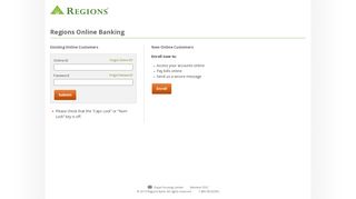 Regions Bank - Regions Online Banking - Sign In