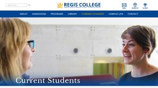Regis College - Current Students