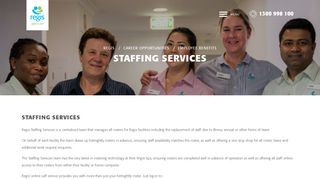 Staffing Services - Regis Aged Care