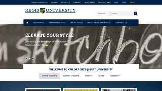 Regis University | Jesuit-Catholic College in Denver, Colorado