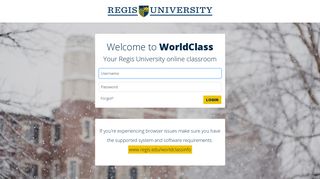 WorldClass - Regis University