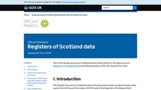 Registers of Scotland data - GOV.UK