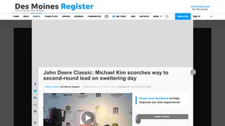 John Deere Classic - The Des Moines Register